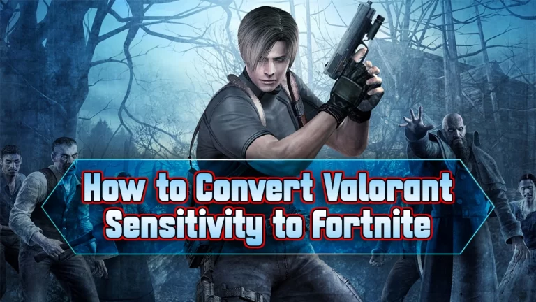 How to Convert Valorant Sensitivity to Fortnite