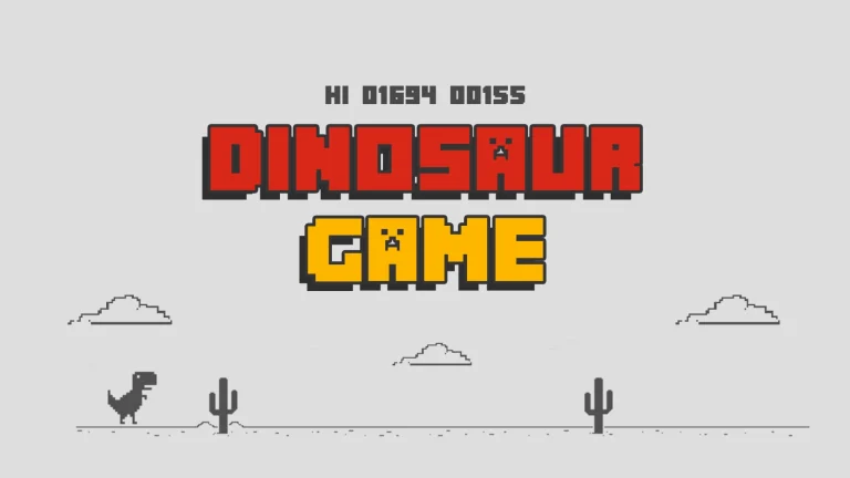 The Dinosaur game is a popular browser